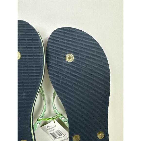 NWT Vera Bradley Flip Flops Nomadic Floral Large 12697-374L - Picture 10 of 13